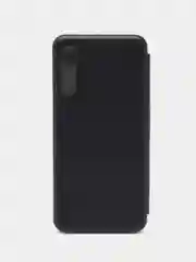 Черный чехол книжка для Huawei Honor 9 x (Хонор 9 х), Honor 9x экокожа