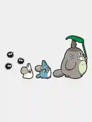 Наклейка аниме Тоторо Чу Чиби (Totoro)
