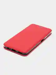 Красный чехол книжка для Huawei Honor 9 x (Хонор 9 х), Honor 9x экокожа