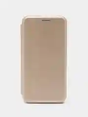 Золотой чехол книжка для Samsung Galaxy A 10 из экокожи Самсунг Гэлакси А 10