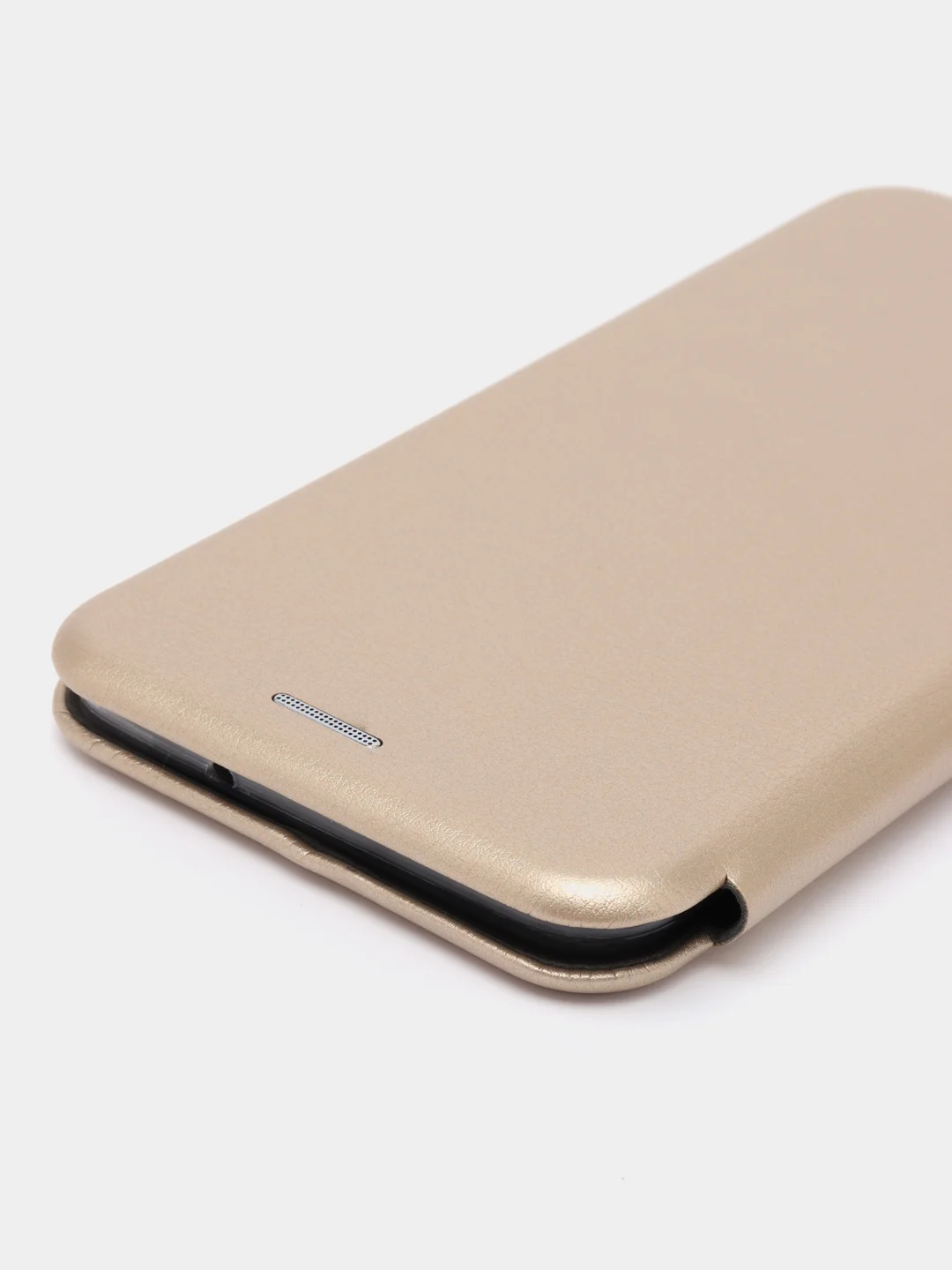 Золотой чехол книжка для Samsung Galaxy A 10 из экокожи Самсунг Гэлакси А 10