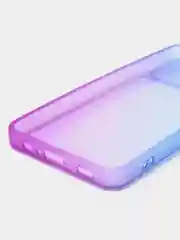 Синий чехол для Samsung Galaxy A12 (Самсунг Гэлакси А12), со шторкой для защиты камеры