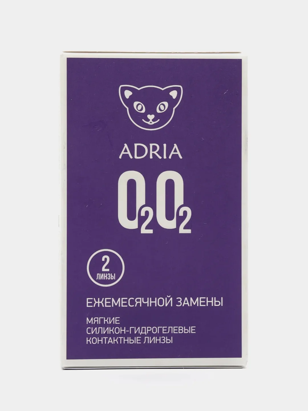 Контактные линзы Adria O2O2 (2 линзы) 8,6/ 14,2/ (-1,00) - (-10,00)