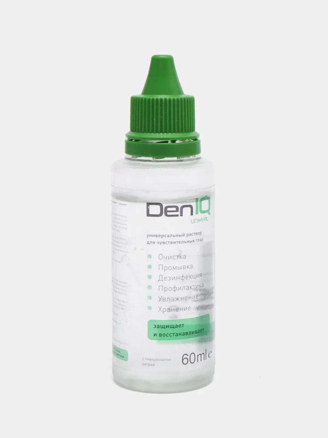 Раствор для контактных линз DenIQ UNIHYAL (60ml)