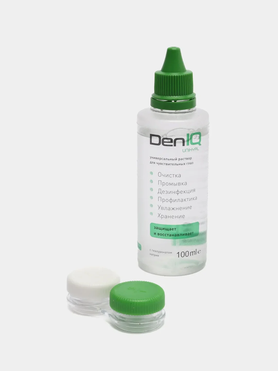 Раствор для контактных линз DenIQ UNIHYAL (100ml)