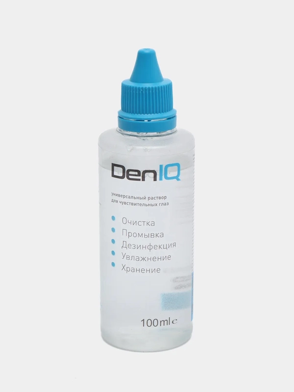 Раствор для контактных линз DenIQ (100ml)