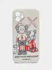 Слоновая кость чехол KAWS для iPhone 12