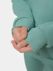 Бирюзовый худи женское