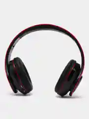 Красный полноразмерные игровые наушники с RGB подсветкой Tws