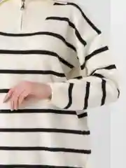 Черный свитер женский, оверсайз