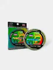 Плетеный шнур-леска DAIWA Poseidon Ultra X5 Color, 125 м, цветовой маркер 10 м