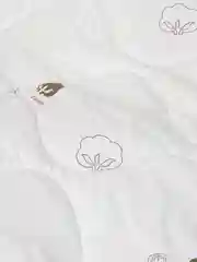 Белый одеяло хлопковое, всесезонное