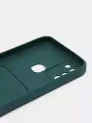 Зеленый чехол c отделом под карту для Infinix Hot 10 Lite, Hot 12 Play, Hot 12i, Smart 6