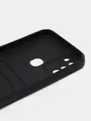 Черный чехол c отделом под карту для Infinix Hot 10 Lite, Hot 12 Play, Hot 12i, Smart 6