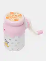 Розовый точилка для карандашей, механическая