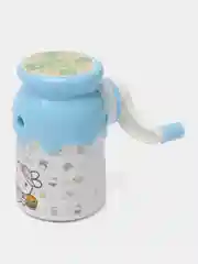 Голубой точилка для карандашей, механическая