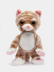 Интерактивная игрушка "Котёнок Сэм", цвет бежевый