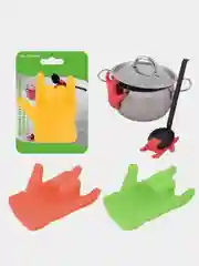 Лайм держатель кухонный "Рука", для крышки и ложки