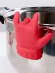 Лайм держатель кухонный "Рука", для крышки и ложки
