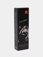 Фиолетовый вибратор двойной "Кролик", роторный, со стимуляцией клитора