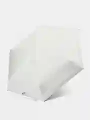 Белый зонт с футляром карманный