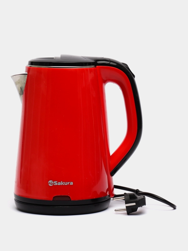 Чайник электрический Sakura SA-2150BR, с двухслойным корпусом, 2.2 л