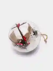 Ёлочный шар "Новый год", свечение тёплое белое, 8 см х 8 см х 8 см на батарейке