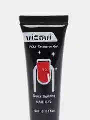 Тёмно-розовый акригель Vicovi, для наращивания ногтей, 15 мл