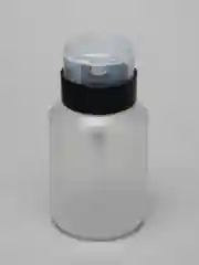 Прозрачный флакон для жидкости OPI с дозатором и помпой для маникюра и педикюра 220 мл