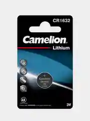 Батарейка дисковая литиевая Camelion CR1632-BP1, 1 штука