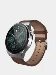 Серебряный умные часы Smart Watch X3 Pro, круглые