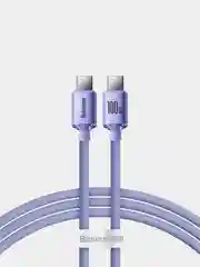 Аметистовый кабель Baseus Crystal Shine Fast Charging Data Cable Type-C/Type-C 100W(для Android)