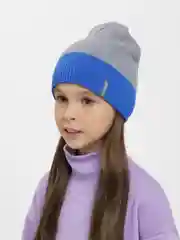 Багровый шапка двойная для девочки/мальчика, весна-осень