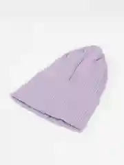 Сиреневый шапка для девочки