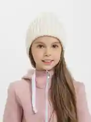 Белый шапка для девочки,шапка детская,шапка для ребенка ,шапка подростковая с подворотом Турция