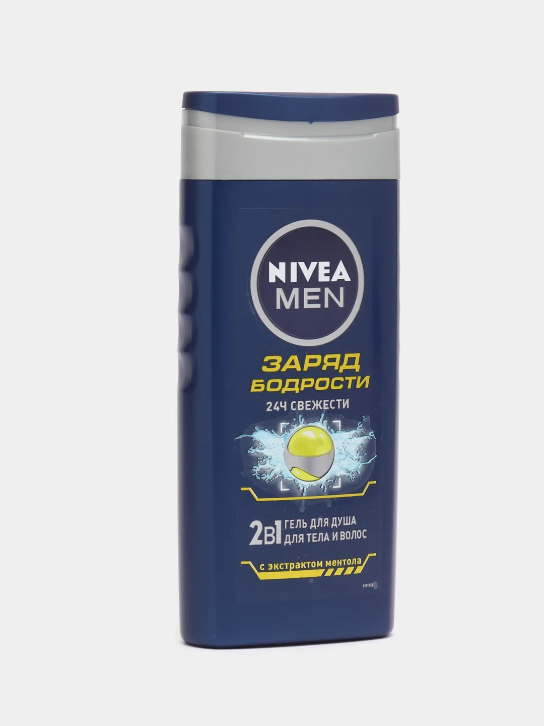 Голубой гель для душа Nivea Men, 250 мл