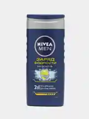 Голубой гель для душа Nivea Men, 250 мл
