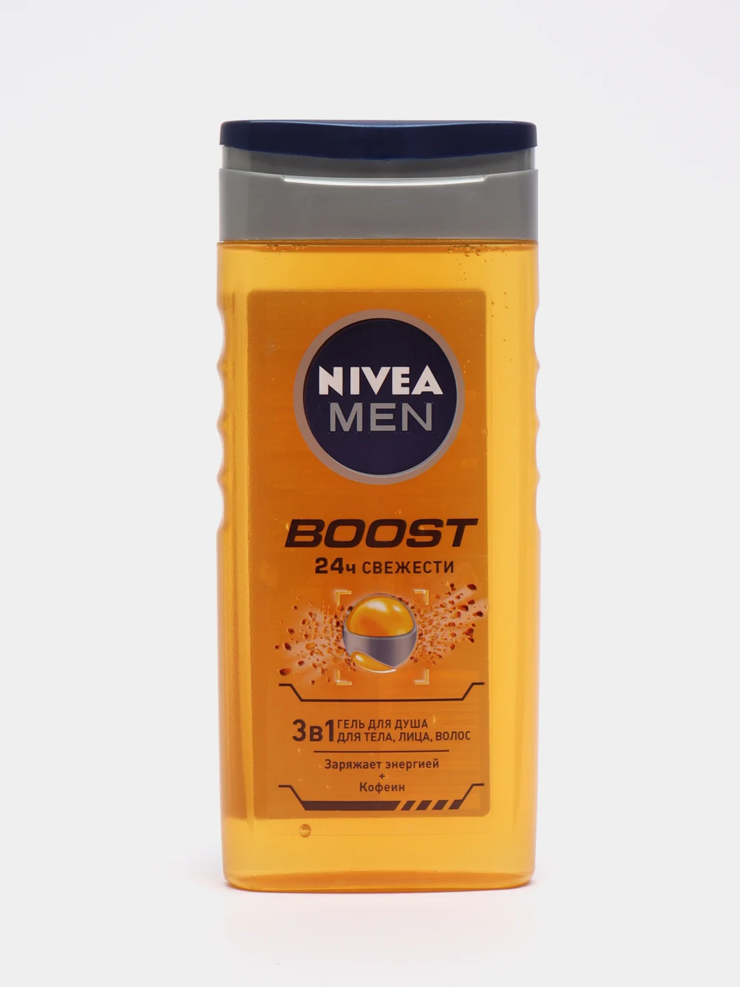 Бежевый меланж гель для душа Nivea Men, 250 мл