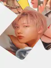 Белый набор K-pop карточек "Stray Kids"