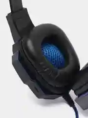 Синий наушники игровые SY830MV с микрофоном/ Игровая гарнитура/ Компьютерные игровые наушники