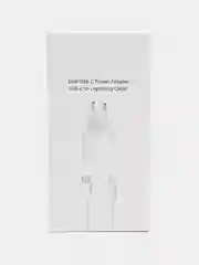 Зарядное устройство для iPhone: блок Type-C, 20W и кабель Type-C - Lightning