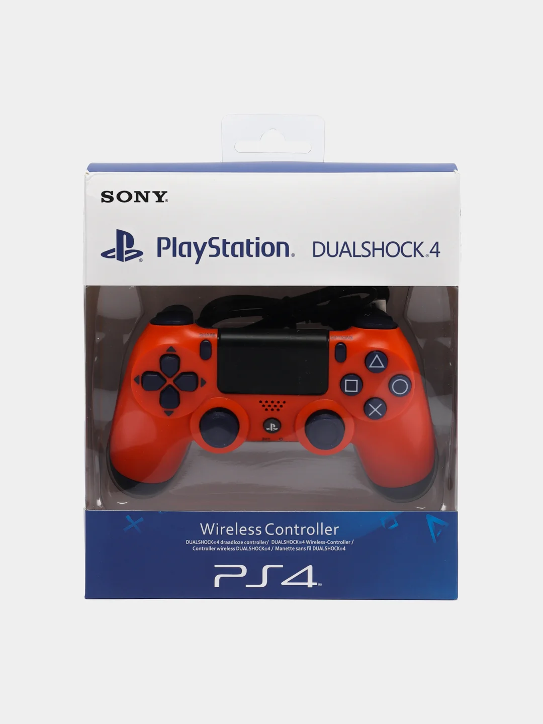Оранжевый беспроводной геймпад для PS4 DualShock 4 v2.0, для Sony PlayStation 4