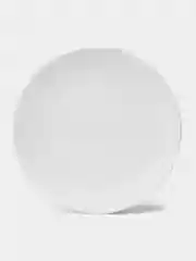 Тарелка фарфоровая обеденная White Label, d=22,5 см, цвет белый
