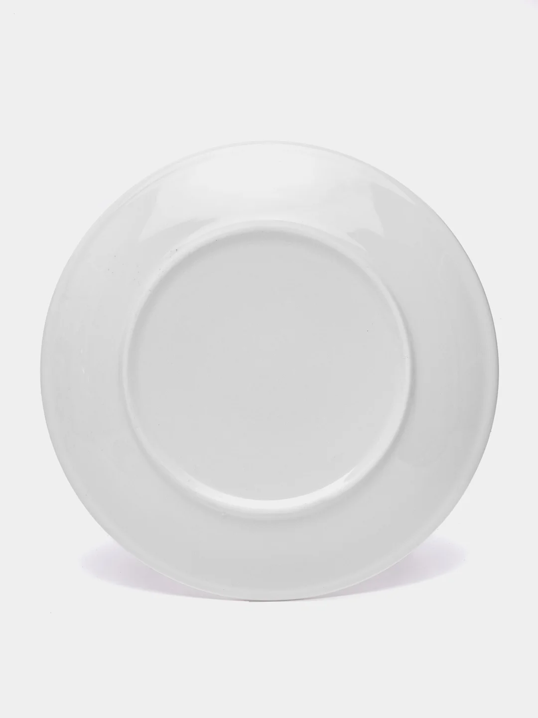 Тарелка фарфоровая обеденная White Label, d=22,5 см, цвет белый