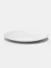 Тарелка фарфоровая обеденная White Label, d=22,5 см, цвет белый