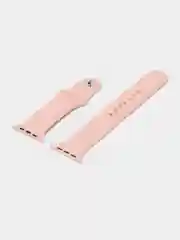 Розовый силиконовый ремешок для Apple Watch 3, 4, 5, 6, SE, 7 на 38/42/40/44/45