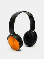 Желтый наушники беспроводные, Bluetooth