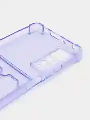 Фиолетовый чехол для Xiaomi Redmi 9С/9Т/10/10C/Note 8/9 Pro/9S/10/10s/11/11s, c карманом для карт