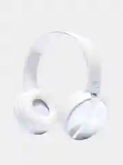 Белый наушники беспроводные, Bluetooth