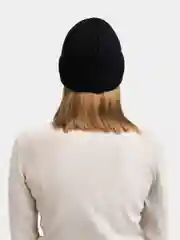 Черный шапка шерстяная унисекс
